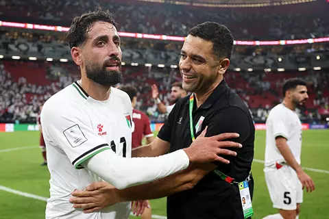 ما زال يبحث عن هدف.. ماذا قدم الدباغ في مشوار تأهل منتخب فلسطين بكأس العرب؟